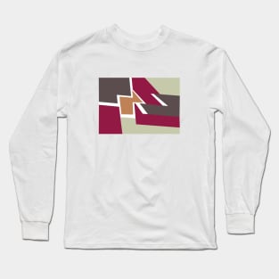 Geometric Long Sleeve T-Shirt